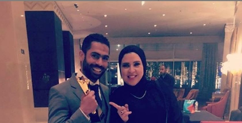 أحمد فتحي وزوجته
