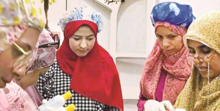 ورشة عمل صناعة الصابون