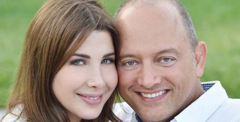نانسي عجرم وزوجها فادي الهاشم