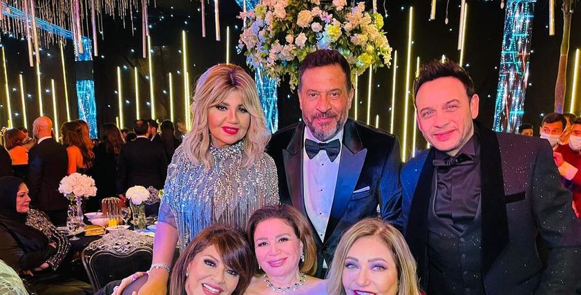 لقطات من حفل زفاف ابنة ماجد المصري.. مدربة ملاكمة