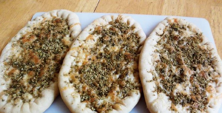 فطير بالزعتر 