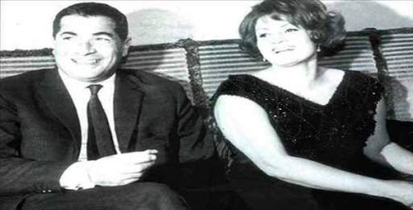 الكاتب أنيس منصور وزوجته رجاء حجاج حب حتى اخر العمر