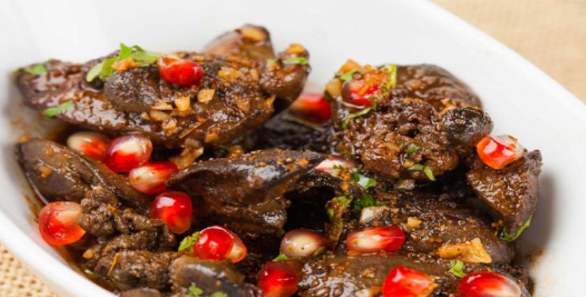 كبدة مشوية