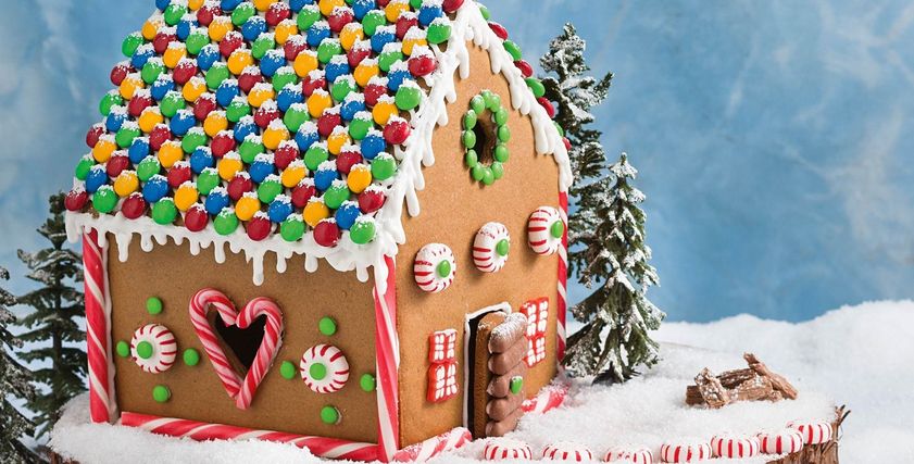 افكار مختلفه gingerbread house