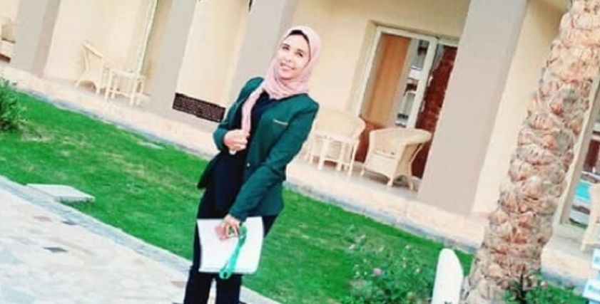 دعاء عاطف ضحية الطائرة المنكوبة