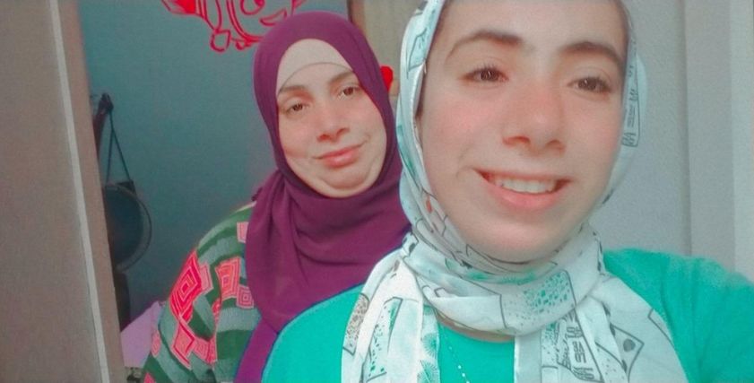 هبة وابنتها ميادة