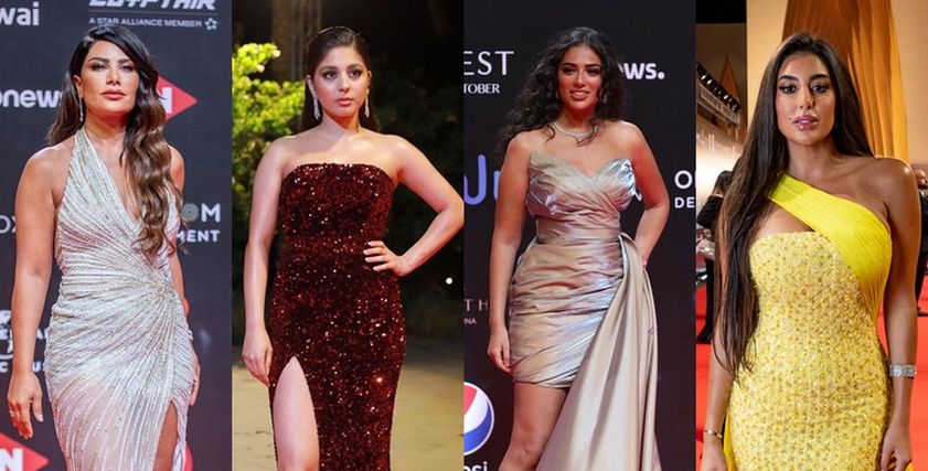 أسماء فساتين الفنانات في الجونة