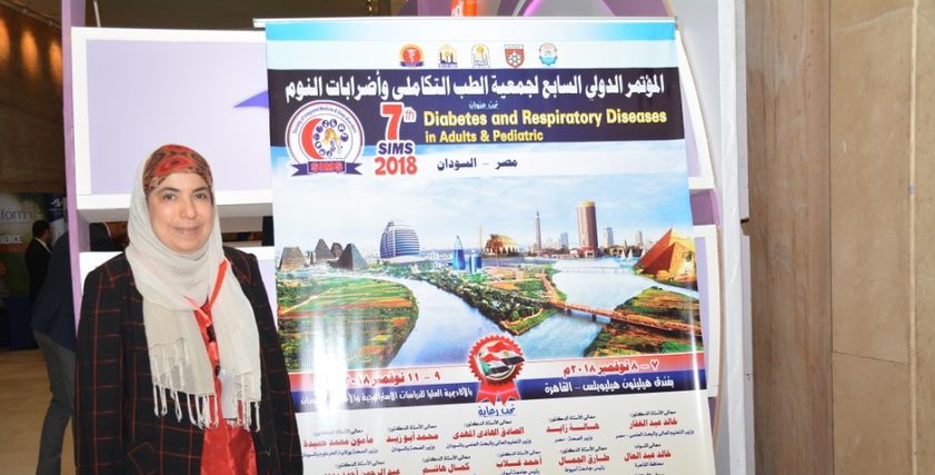 الدكتورة ملك شاهين أستاذ طب الأطفال بجامعة عين شمس واستشاري أمراض الصدر والحساسية والتعليم الطبي