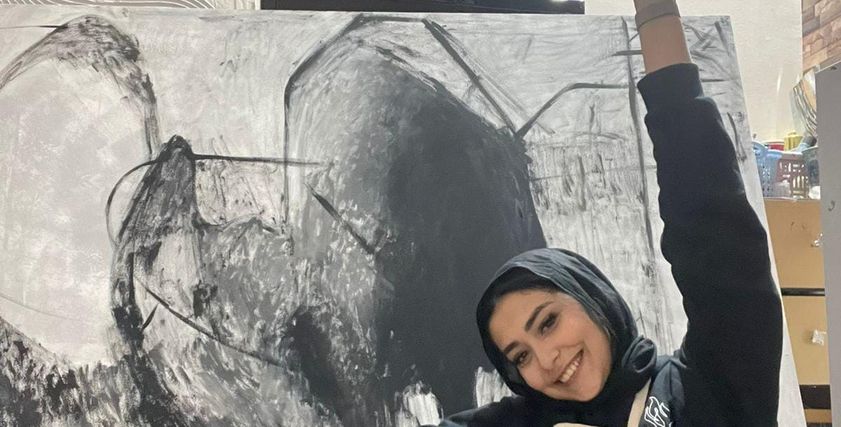 ملك راسمة اللوحات