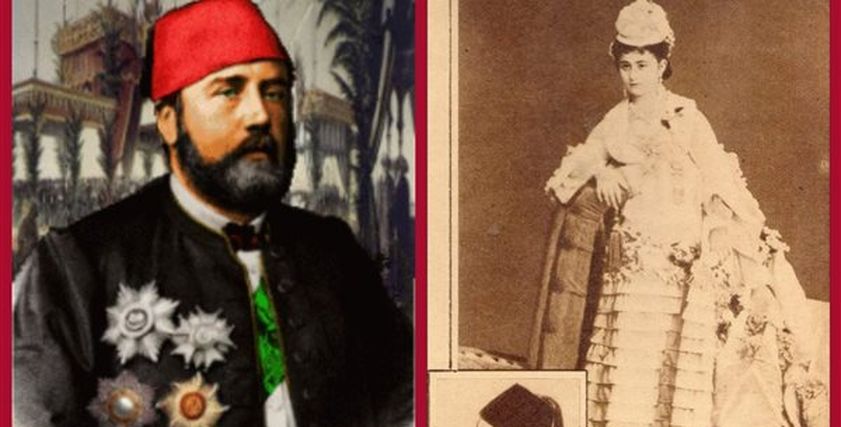 الخديوي إسماعيل والأميرة خديجة