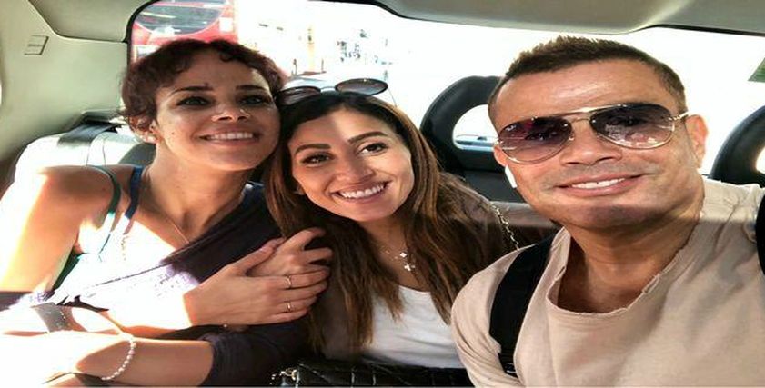 بالصور| إطلالة جريئة لدينا الشربيني في حفل عمرو دياب بالجونة