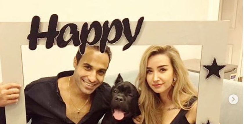 أحمد فهمى ينشر صورا بصحبة هنا الزاهد احتفالا بعيد ميلاده