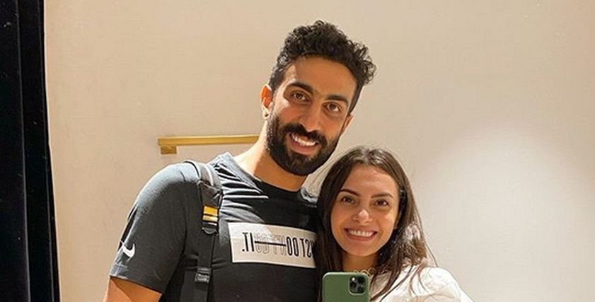كارمن سليمان وزوجها