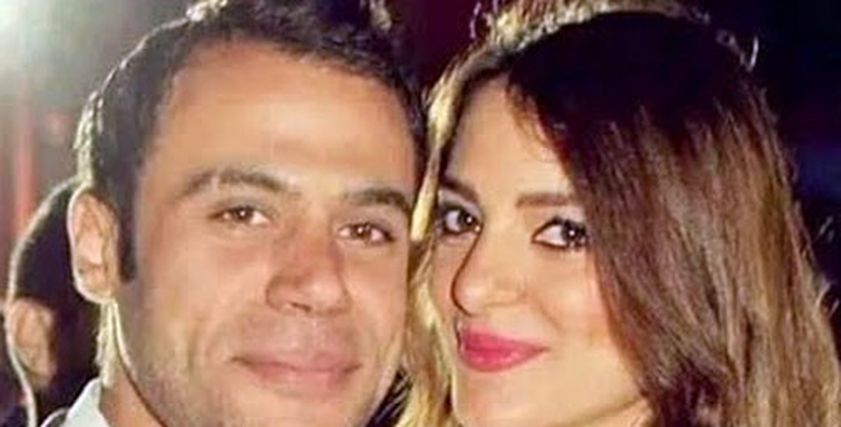 محمد إمام وزوجته