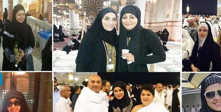 الفنانات في العمرة