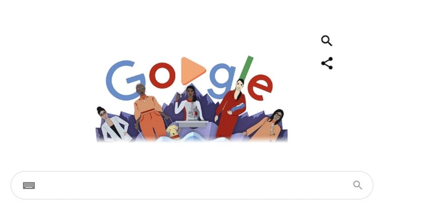 احتفال جوجل باليوم العالمي للمرأة