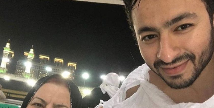 حمادة هلال ووالدته