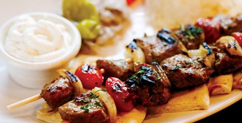 طبق شيش كبدة