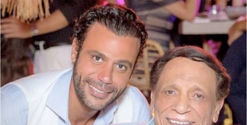 عادل إمام وابنه محمد إمام