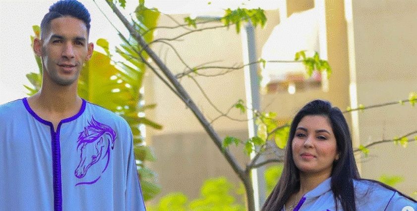 بدر بانون وزوجته