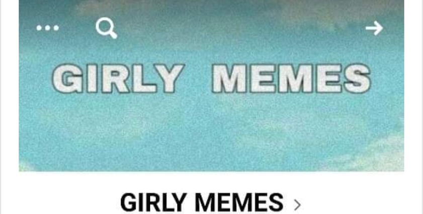 جروب girly memes 