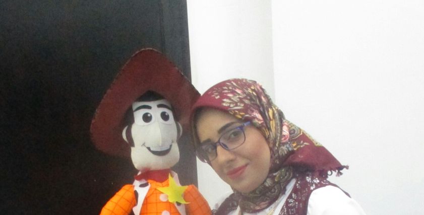 رضوى عاشور مصممة عرائس