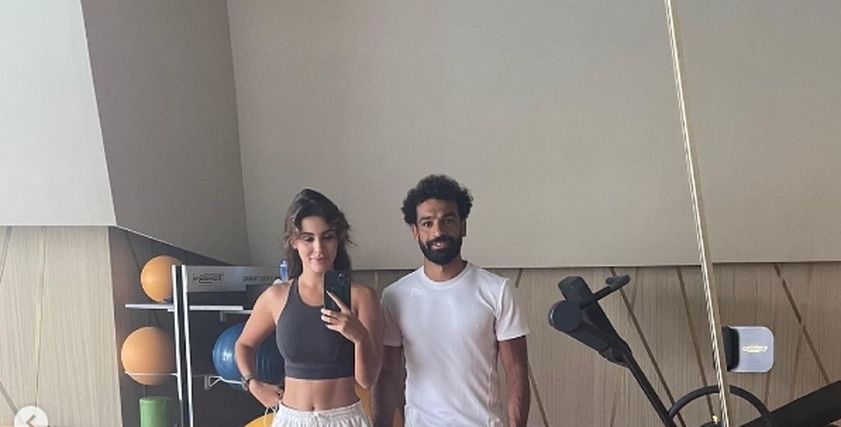 دينا أوبال ومحمد صلاح