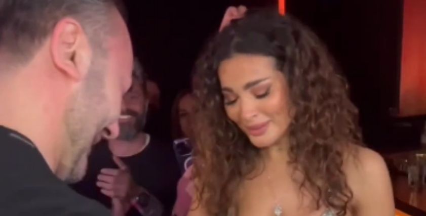 نادين نسيب وخطيبها