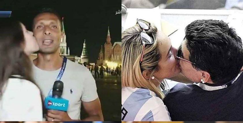 قبلات كأس العالم