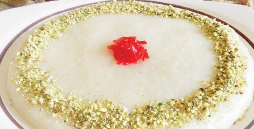 حلاوة الأرز بالجبن اللبناني 