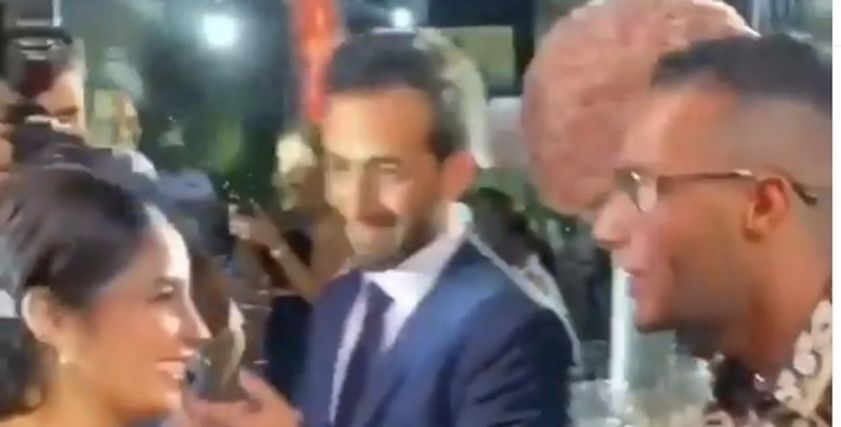 محمد رمضان في خطوبة ابنة مدحت العدل
