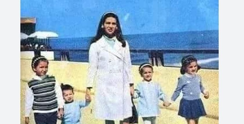 زبيدة ثروت وبناتها