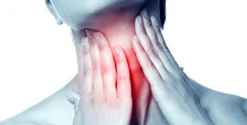 علاج التهاب الحلق في المنزل