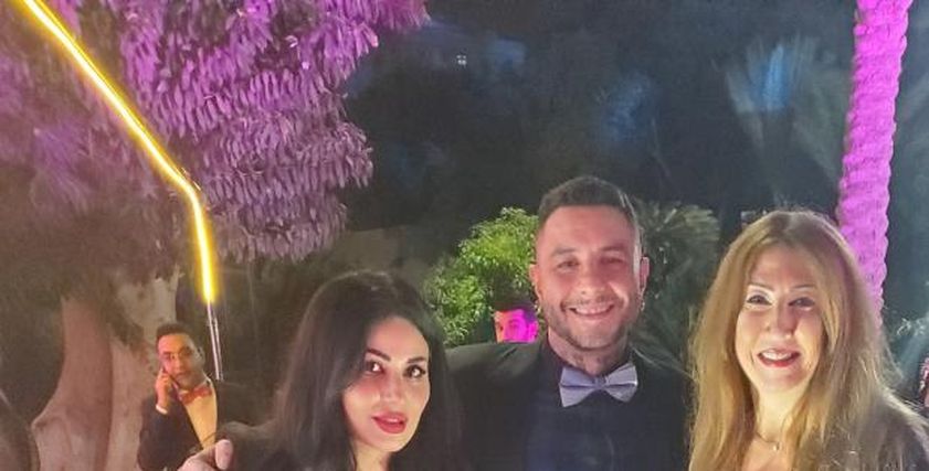 أحمد الفيشاوي وزوجته ندى الكامل