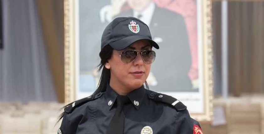 صورة أرشيفية لشرطية مغربية