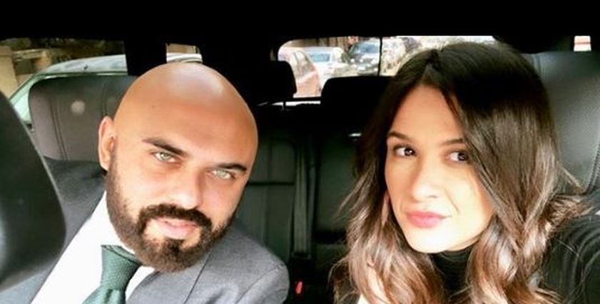 ياسمين عبد العزيز تنشر صورة بصحبة أحمد صلاح حسنى