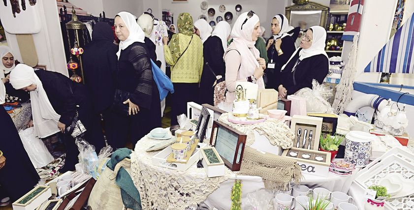 جانب من المعرض