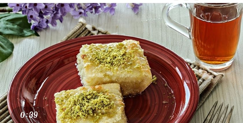 طريقة عمل السميد بالحليب