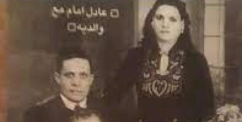 عادل إمام ووالدته ووالده