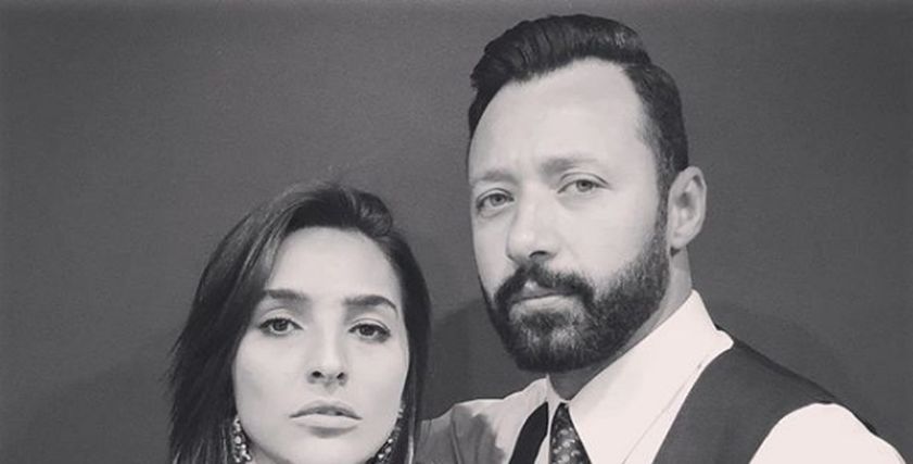 احمد فهمي وزوجته