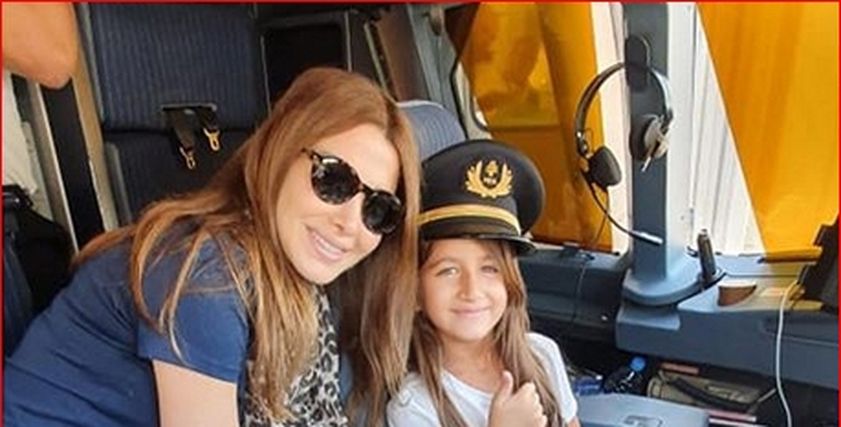 نانسي عجرم وابنتها إيلا