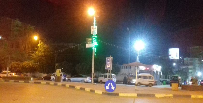 ميدان النجدة بعد إزالة اللافتة