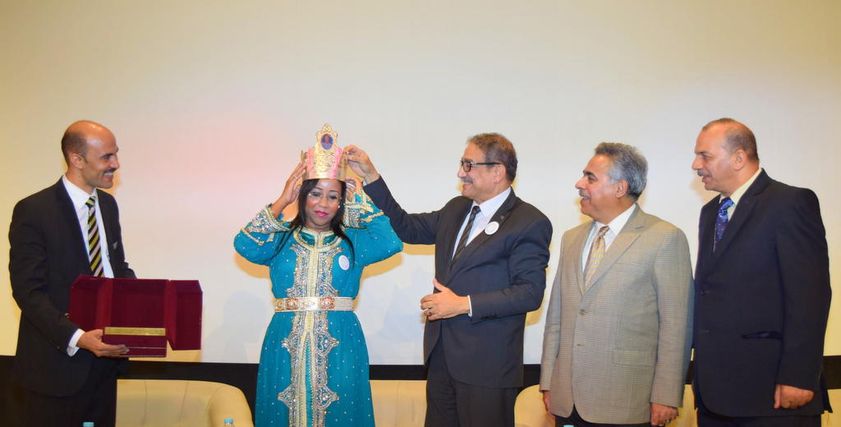 تسليم امينة رضوان تاج كليوبترا العرب