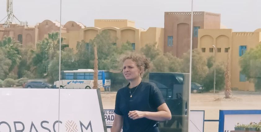 ندى زاهر تحترف رياضة التنس