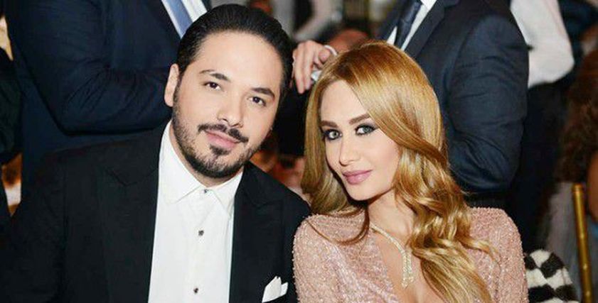 رامي عياش وزوجته