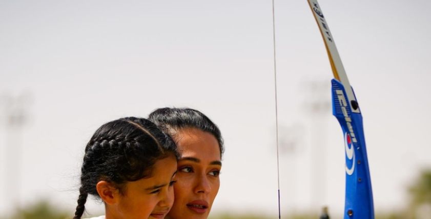 ندى زيدان وابنتها