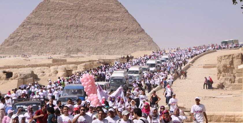 ماراثون سرطان الثدي (صورة أرشيفية)