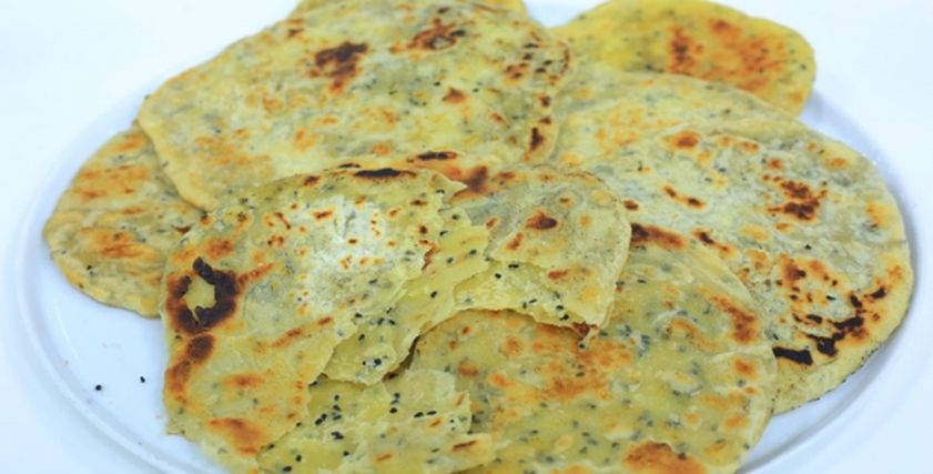 خبز بالزبدة وحبة البركة