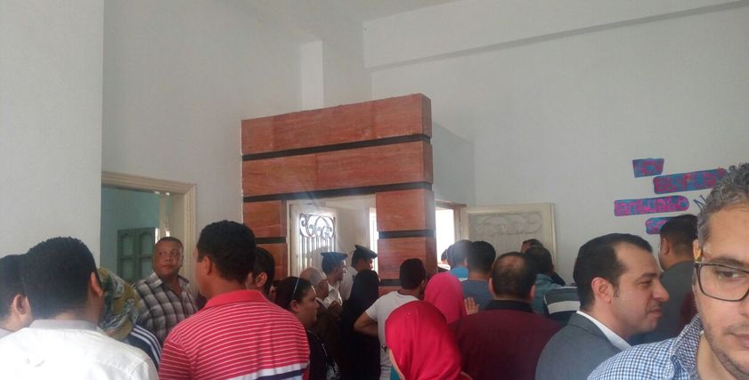 صورة من التجمهر
