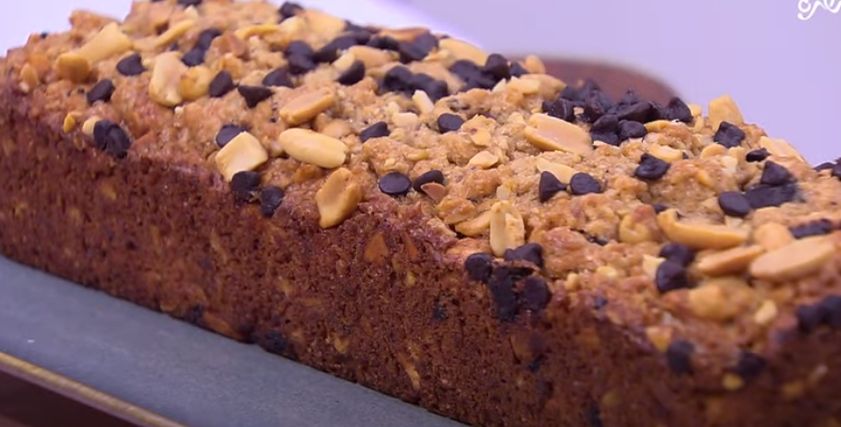 خبز الموز بالشوكليت شيبس